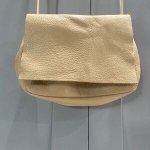 Anthropologie leather crossbody